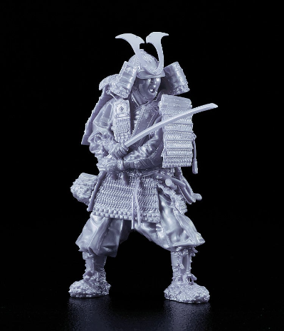 PLAMAX 镰仓时代的盔甲武士 黄金之装 金色版/白银之装 银色版/赤铜之装 铜色版