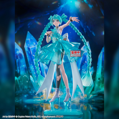 初音未来 BPEV 水晶藏品-翡翠-珍藏人偶