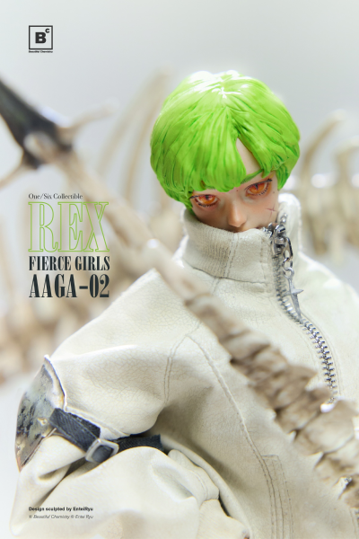 凶猛少女系列 BONEGIRL 1/6可动人偶 雇佣枪兵 雷克斯