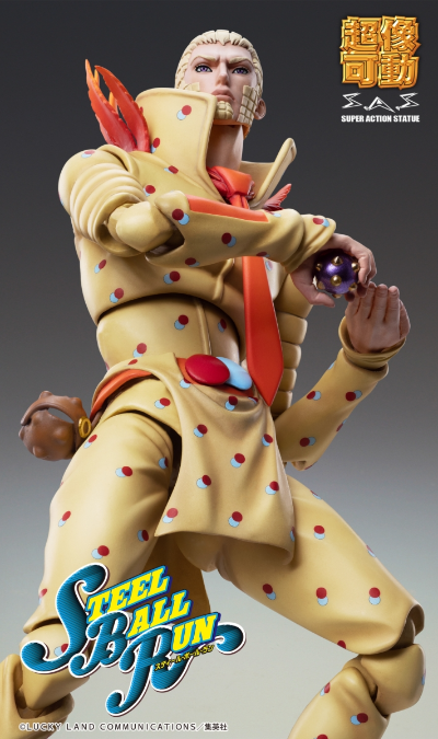超像可动 JOJO的奇妙冒险 第七部 飙马野郎  威卡毕博