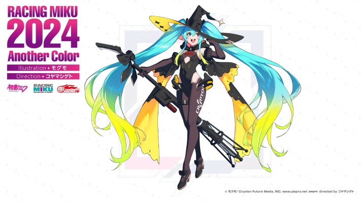 粘土人#2477-b 初音未来GT计划 赛车未来2024 异色版