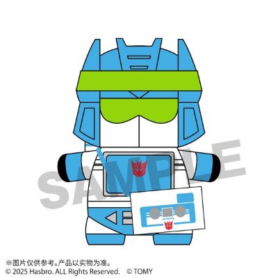 Mochibots 变形金刚 毛绒玩偶 声波 破碎镜像 与 磁带战士收纳包 机器狗 破碎镜像