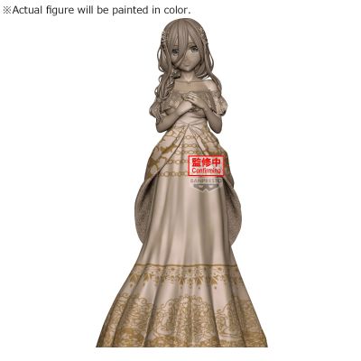 五等分的新娘＊ 中野三玖珍藏人偶 五等分的新娘动画原稿展造型（待检资料）