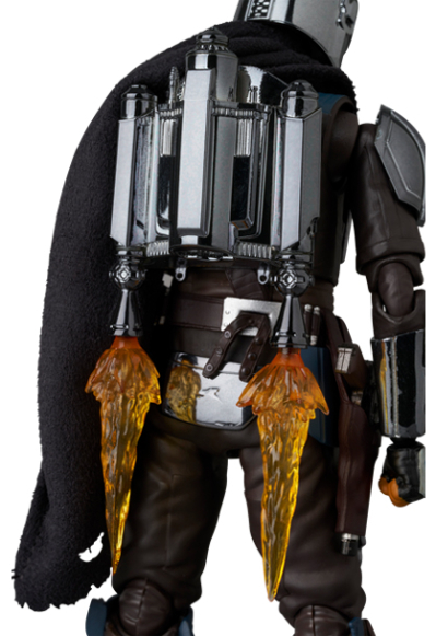 MAFEX 编号256 曼达洛人 电镀版