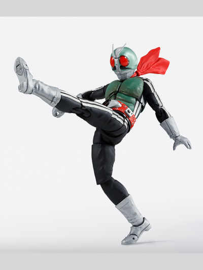 S.H.Figuarts（真骨雕制法） 假面骑士新1号 荣耀昭和骑士版（首发专属底座配套款）