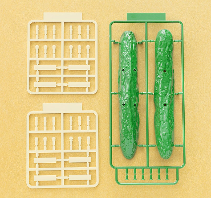 精灵马组装模型 小黄瓜和茄子