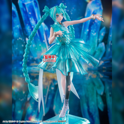 初音未来 BPEV 水晶藏品-翡翠-珍藏人偶