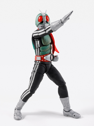 S.H.Figuarts（真骨雕制法） 假面骑士新1号 荣耀昭和骑士版（首发专属底座配套款）