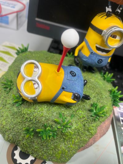 首要收藏手办 神偷奶爸2 小黄人高尔夫