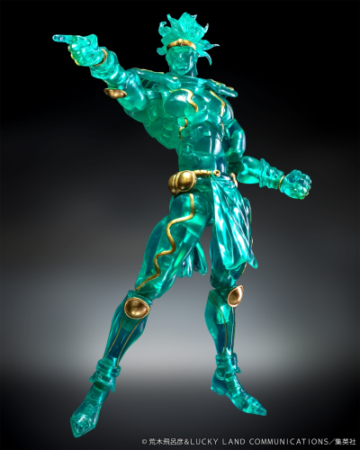 超像可动 JOJO的奇妙冒险 第三部 星辰斗士 白金之星 金色透明版