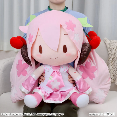 樱花未来  Fuwa Petit 可爱软绵绵玩偶 超大尺寸