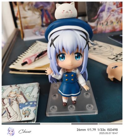粘土人#2519 请问您今天要来点兔子吗？BLOOM 香风智乃 冬季校服