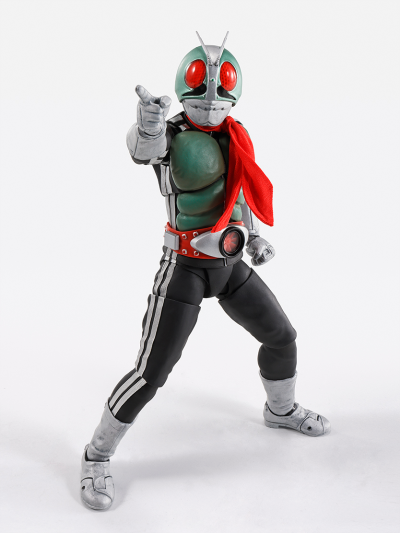 S.H.Figuarts（真骨雕制法） 假面骑士新1号 荣耀昭和骑士版（首发专属底座配套款）