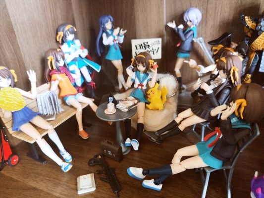 figma#034 凉宫春日的忧郁 凉宫春日 夏季校服