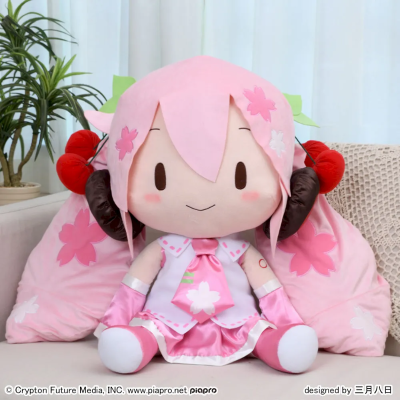 樱花未来  Fuwa Petit 可爱软绵绵玩偶 超大尺寸