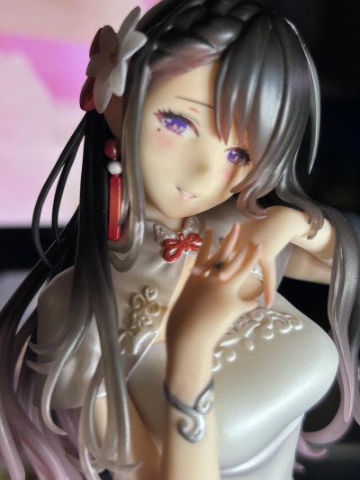 治愈系白色旗袍姐姐