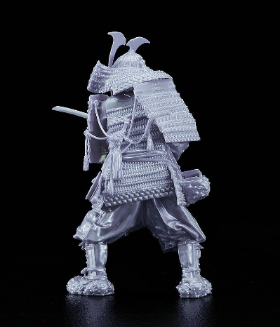 PLAMAX 镰仓时代的盔甲武士 黄金之装 金色版/白银之装 银色版/赤铜之装 铜色版