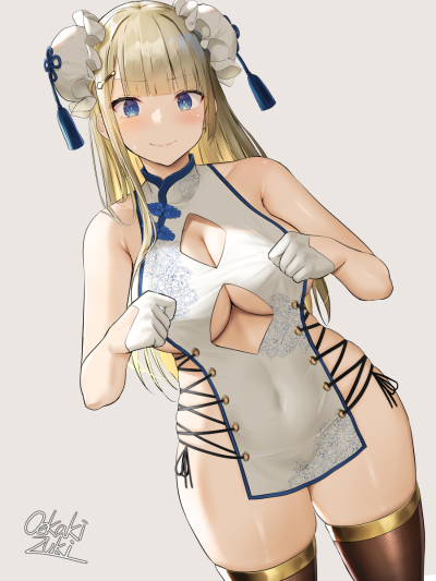 旗袍少女