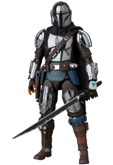 MAFEX 编号256 曼达洛人 电镀版