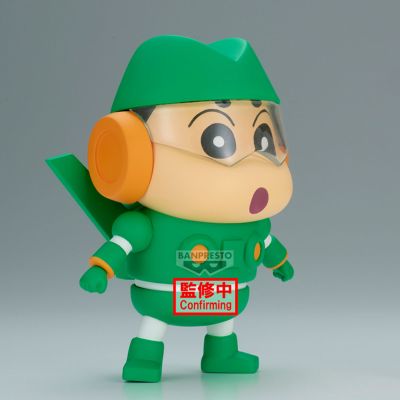 蜡笔小新 变装小新珍藏人偶～钢弹勇士小新与小白小新～（待检资料）