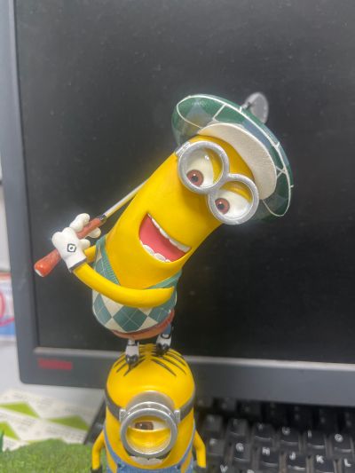 首要收藏手办 神偷奶爸2 小黄人高尔夫