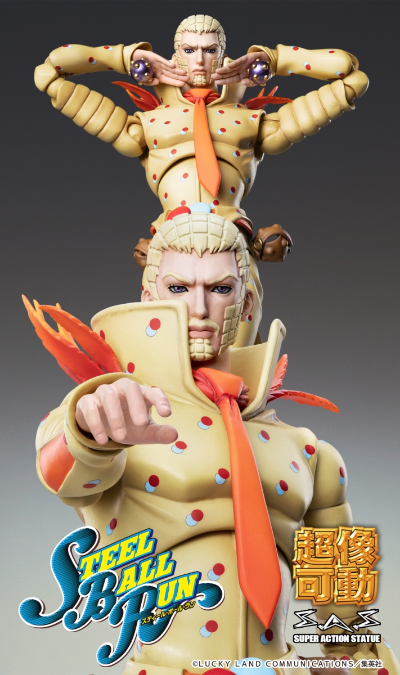 超像可动 JOJO的奇妙冒险 第七部 飙马野郎  威卡毕博