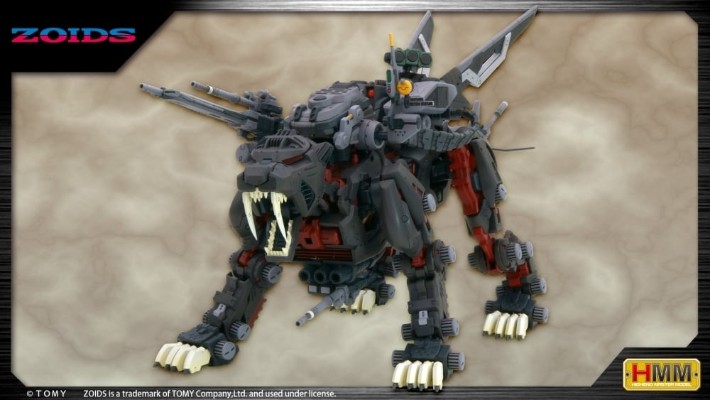 HMM系列 索斯机兽 EPZ-003 黑色长牙虎 标识增强版