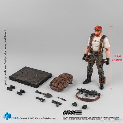极致迷你系列 G.I.Joe特种部队 内陆 可动人偶