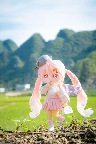 粘土娃 服装套组 短袖水手校服（深蓝色/灰色）