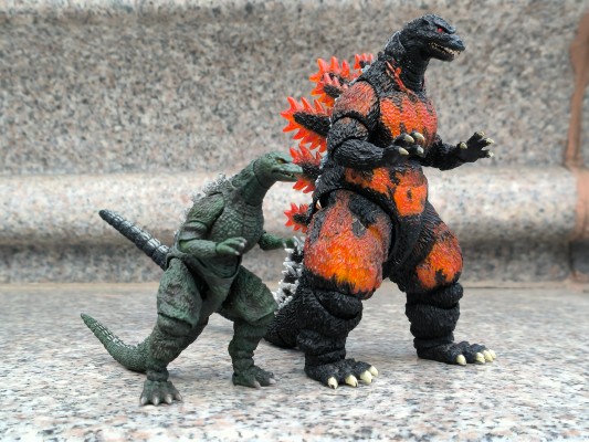 S.H.MonsterArts  哥斯拉大战戴斯特洛伊亚 哥斯拉(1995)