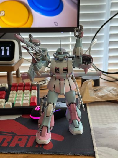 MG 1/100 机动战士高达 MS-06F扎古II ver.2.0