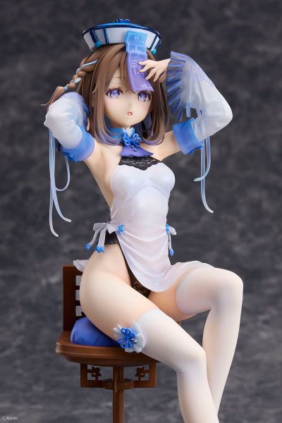蓝色僵尸少女