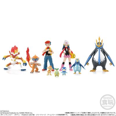 【标准单品贩售】20 宝可梦小比例世界 神奥地区 小火焰猴+猛火猴