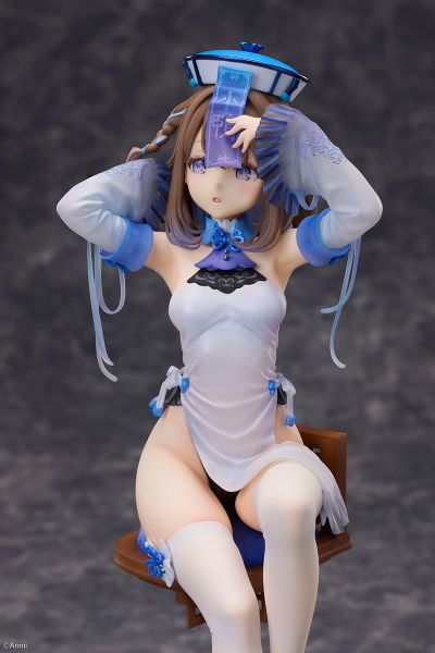 蓝色僵尸少女
