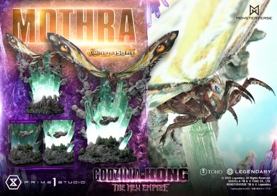 Ultimate Diorama Masterline 哥斯拉大战金刚2：帝国崛起 摩斯拉