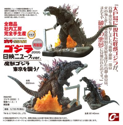 哥斯拉2000 日映新闻版 魔兽哥斯拉袭击东京！（增强复刻版）