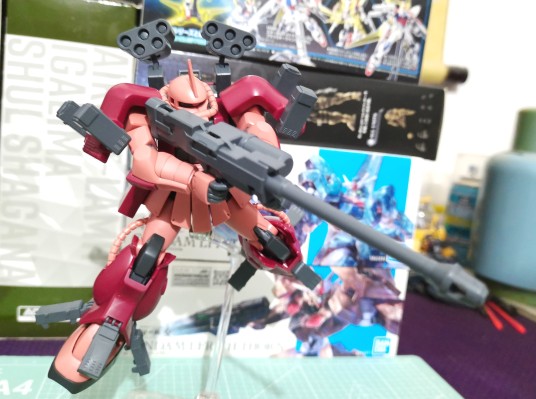 HGBF 1/144 高达创战者 MS-06R-AB 惊异扎古