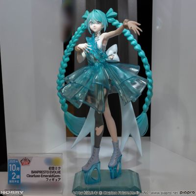 初音未来 BPEV 水晶藏品-翡翠-珍藏人偶