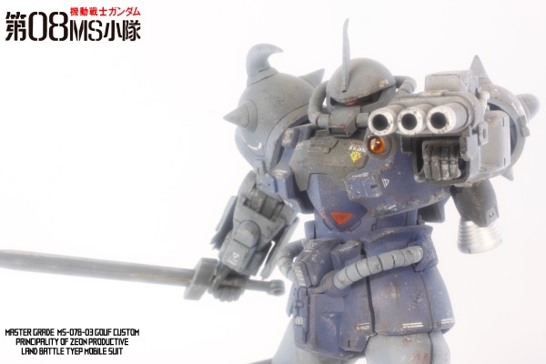 MG 1/100 机动战士高达 第08MS小队 MS-07B-3 老虎特装型
