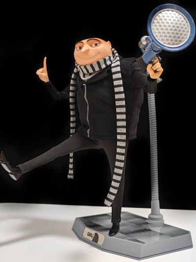 神偷奶爸4 格鲁1/8收藏可动人偶