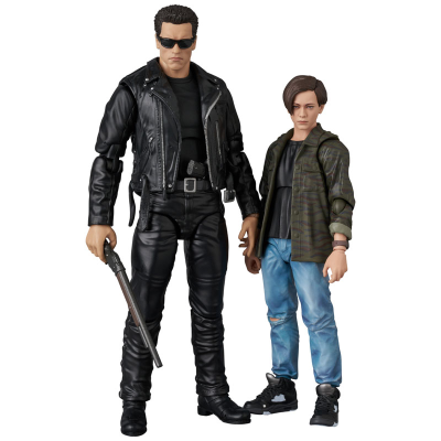 MAFEX T-800（终结者2）＆ 约翰·康纳
