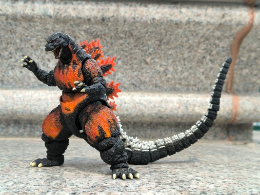 S.H.MonsterArts  哥斯拉大战戴斯特洛伊亚 哥斯拉(1995)