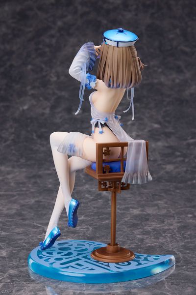 蓝色僵尸少女