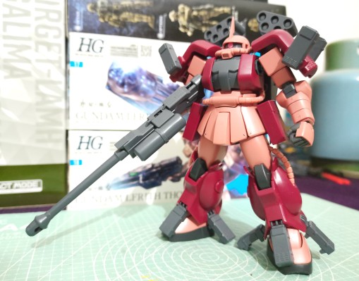HGBF 1/144 高达创战者 MS-06R-AB 惊异扎古