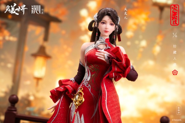 《完美世界》动画 火灵儿1/6比例可动人偶