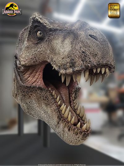 侏罗纪公园 1：1比例霸王龙头像