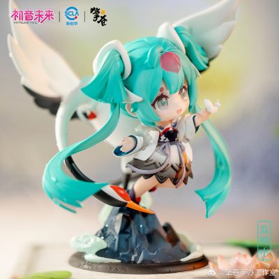 初音未来 羽洛华音 Q版手办