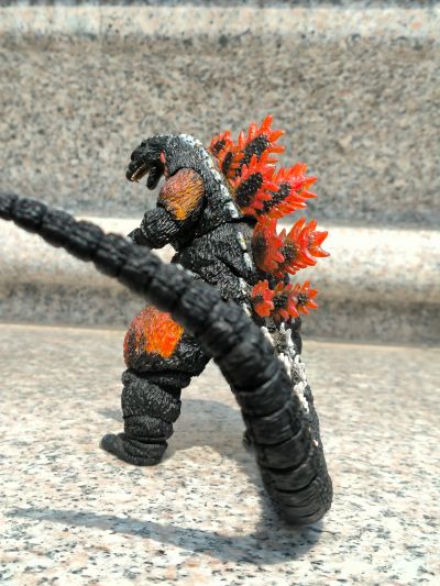 S.H.MonsterArts  哥斯拉大战戴斯特洛伊亚 哥斯拉(1995)
