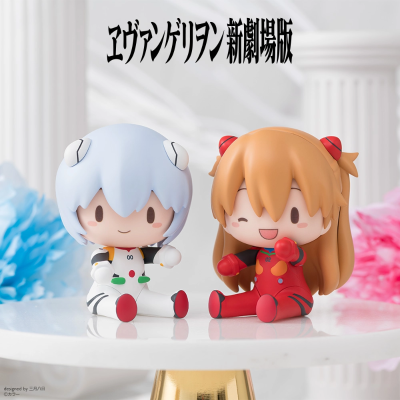 Fuwa Petit Q版玩偶 新世纪福音战士新剧场版 明日香 战斗服