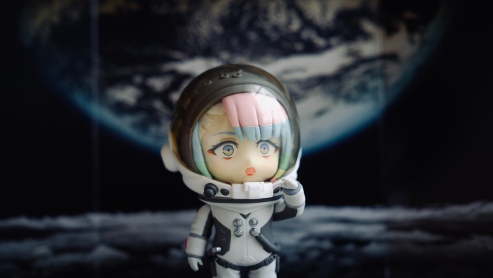 《赛博浪客》限量版蓝光碟套装+TRIGGER专属粘土人 露西 宇航服款